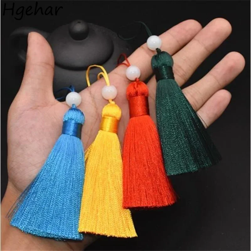 Traditional Tassels Ornaments Chinese Style Hanging Gift DIY Fringe for Keychain Classic Decoration Handmade Fans Accessories