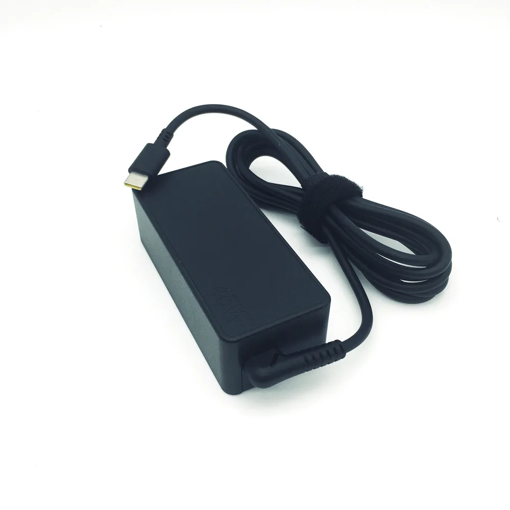 Immagine 5: Caricabatterie per laptop 45W USB Type C AC Adapter per Thinkpad T480 T480s T580 2nd Gen MTK AST 20V 2.25A