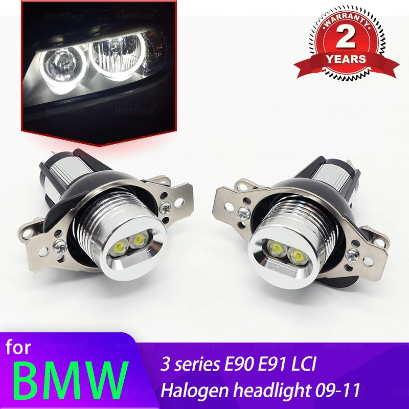 

328i 335i 20W High Power Long Lasting Life Daytime Light For BMW 3 Series E90 E91 LCI Gen Headlight LED Marker Angel Eyes