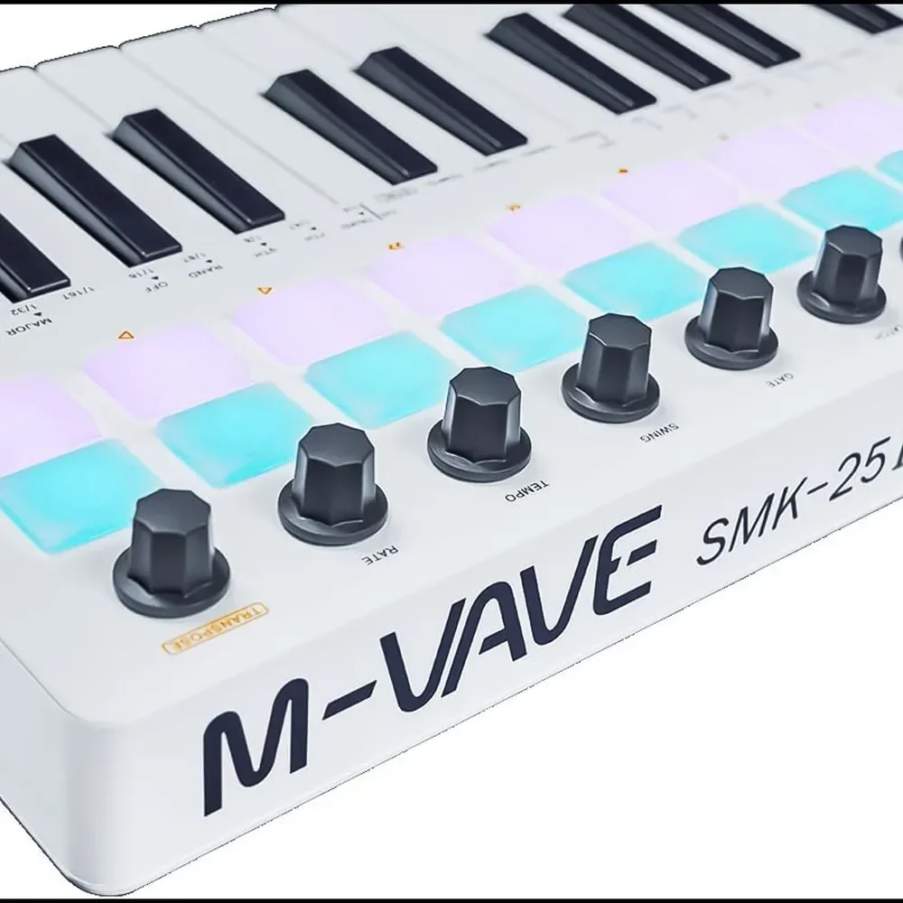 M-VAVE SMK-25 II MIDI Keyboard - đánh giá và giá Midi Controller Pad