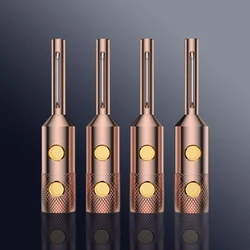 Viborg VB401 100% saf bakır muz fiş hoparlör kablosu DIY HI-End hoparlör kablosu