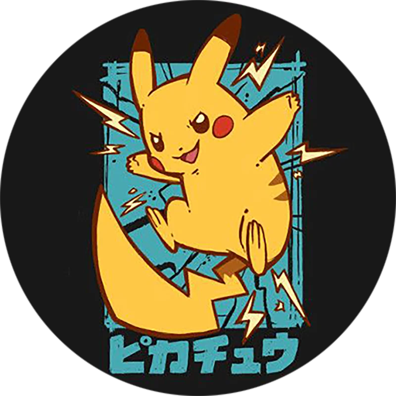 New Rotating Phone Popping P-Pikachus Stand Flexible Ring Stand Suitable For Apple 16 Max Huawei, Xiaomi Multi Functional Stand