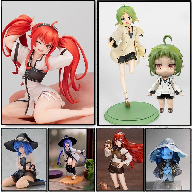 

10cm Anime Eris Greyrat Figurine Action Mushoku Tensei Jobless Reincarnation Figure Toys Eris Statue Decoration PVC Model Toys