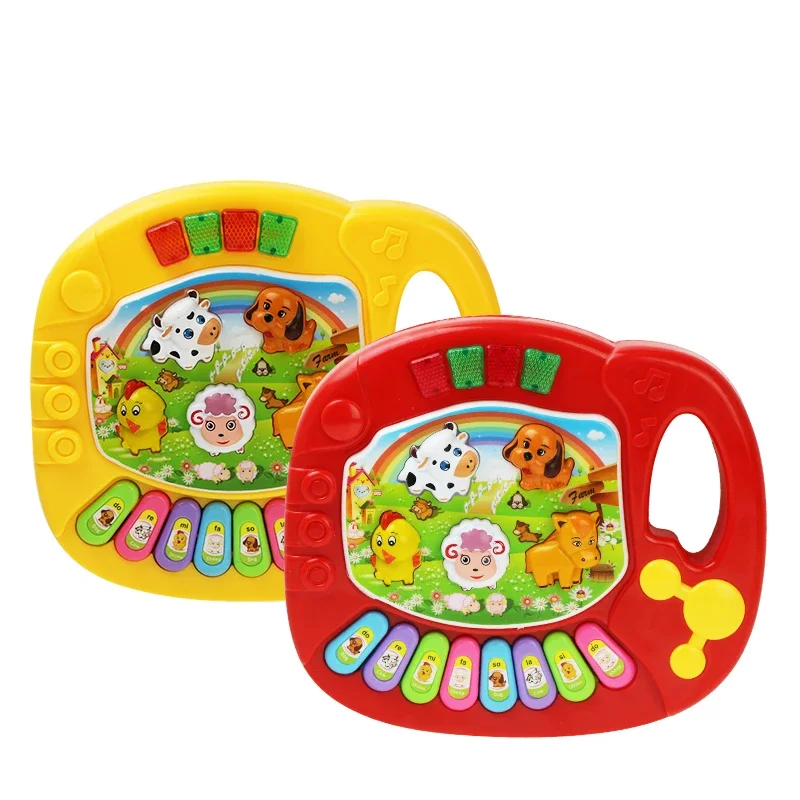 Baby Animal Sound Music Toys, Música Brinquedos, Piano, Teclados, Instrumentos Elétricos Independentes, Educação Infantil