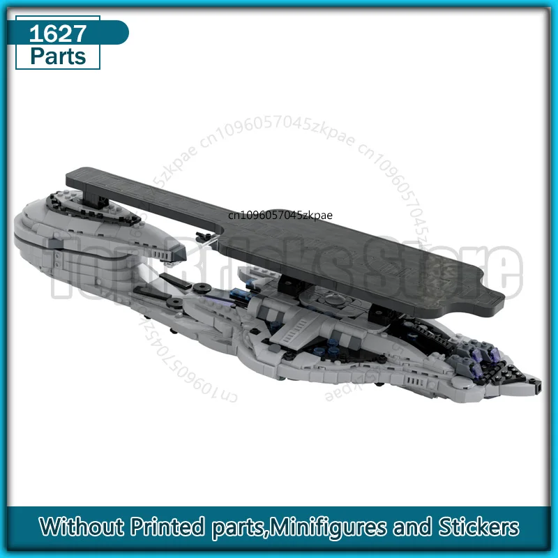 Shadow of Intent MOC بنة عرض سفينة الفضاء مجموعة ألعاب تجميع الأصالة عرض الطوب هدايا عيد الميلاد