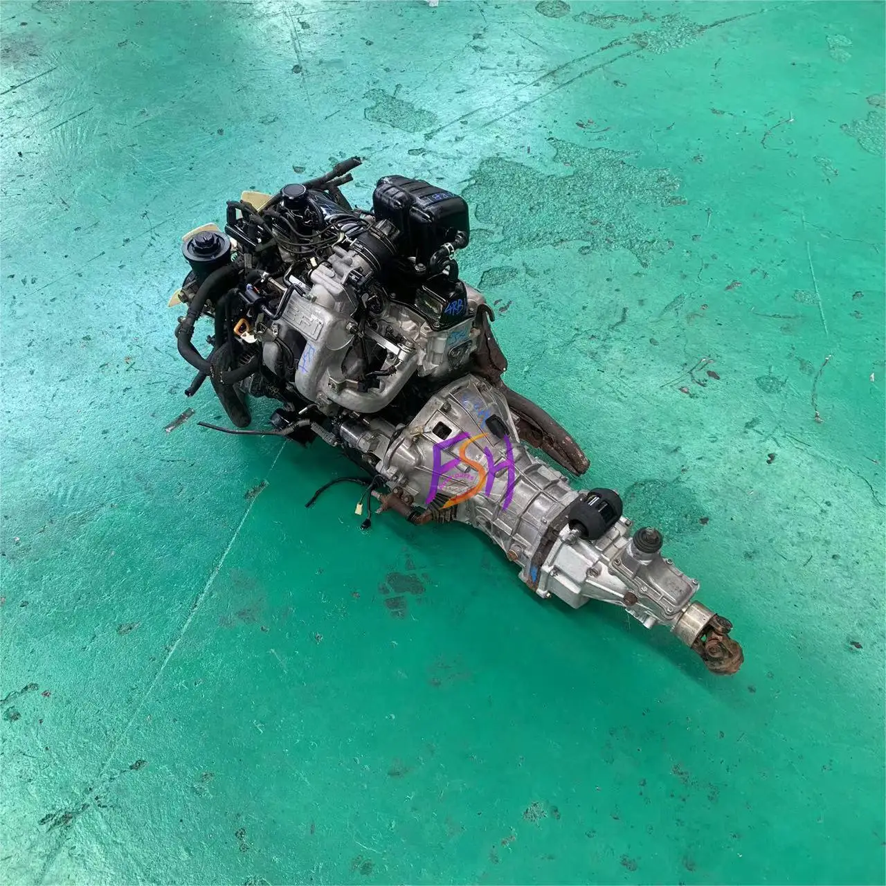 ForJin Bei Used Complete Engine 4RB1 High Quality Second-hand Engine Assembly