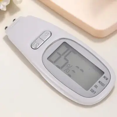 1Set Skin Moisture Tester High Digital Facial Moisture Meter Accurate Oil Analyzer Portable Skin Condition Tester Night Backlit