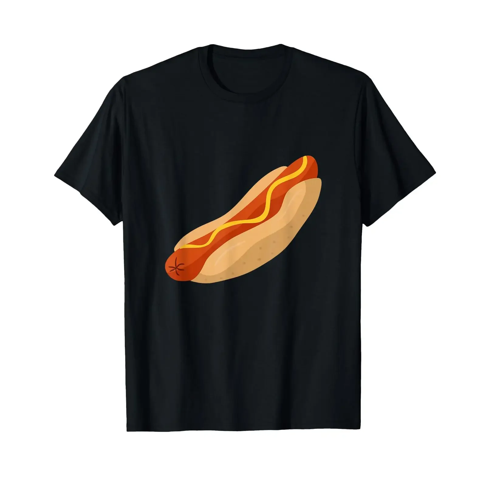 Hot Dog Lover Food Snack Foodie BBQ Grilling T Shirt black s vintage Washed Stretched Slightly Unisex fashion