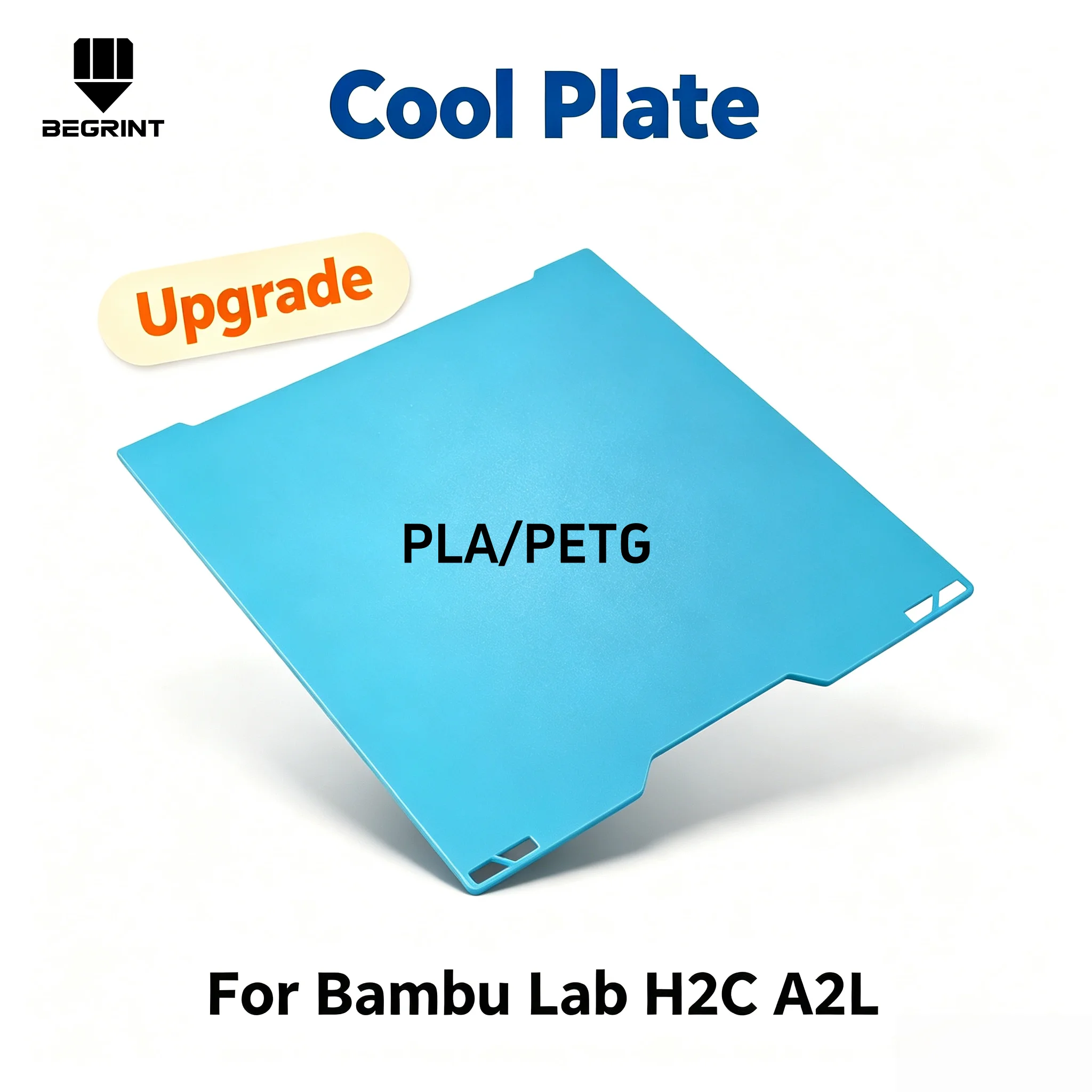Cold Plate For Bambu Lab A2L H2C Build Plate PLA PETG No Glue Flexible Spring Steel Sheet Bed For Bambulab H2C 3D Printer Parts