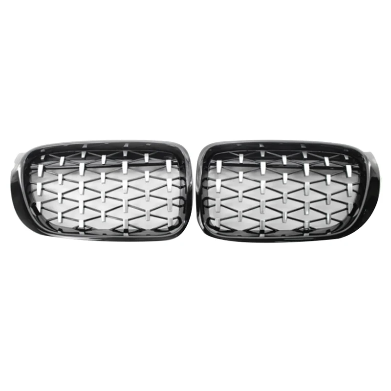 

Car Front Kidney Grill Front Hood Grill Mesh Grille 51117338571 51117338572 Forbmw X3 F25 X4 F26 2014-2017 ,B-A14Z