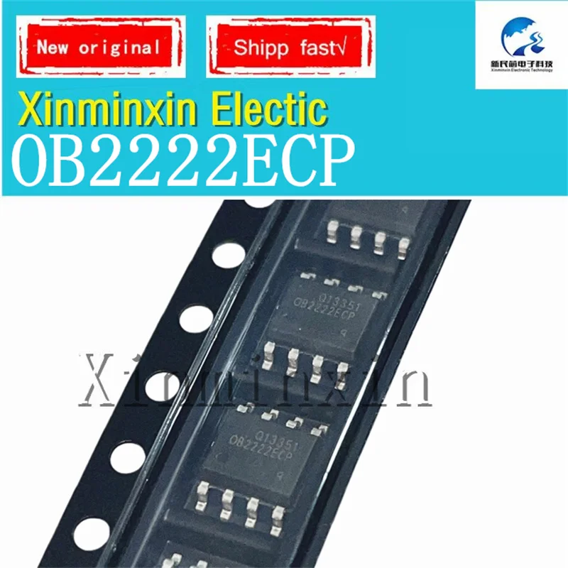 (10Pieces/Lot) OB2222MCP OB2222ECP OB2222  SOP8 LCD Power Management Chip New Original In Stock