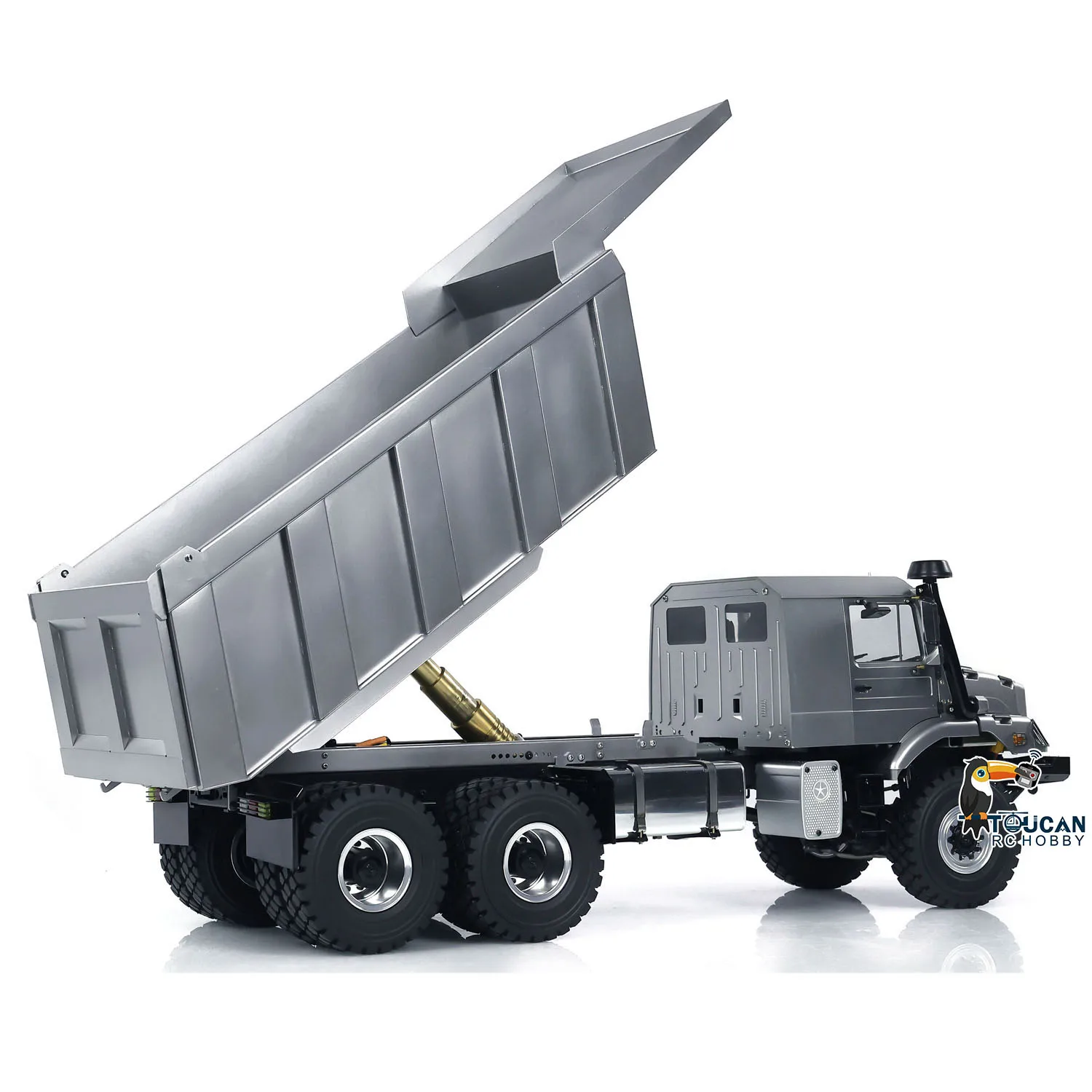 Jdm 180 1/14 6X6 Hydraulic RC Truck Remote Control TOUCAN Tipper Dump Car W/ Differential Lock Birthday Gifts For Boys TH23265