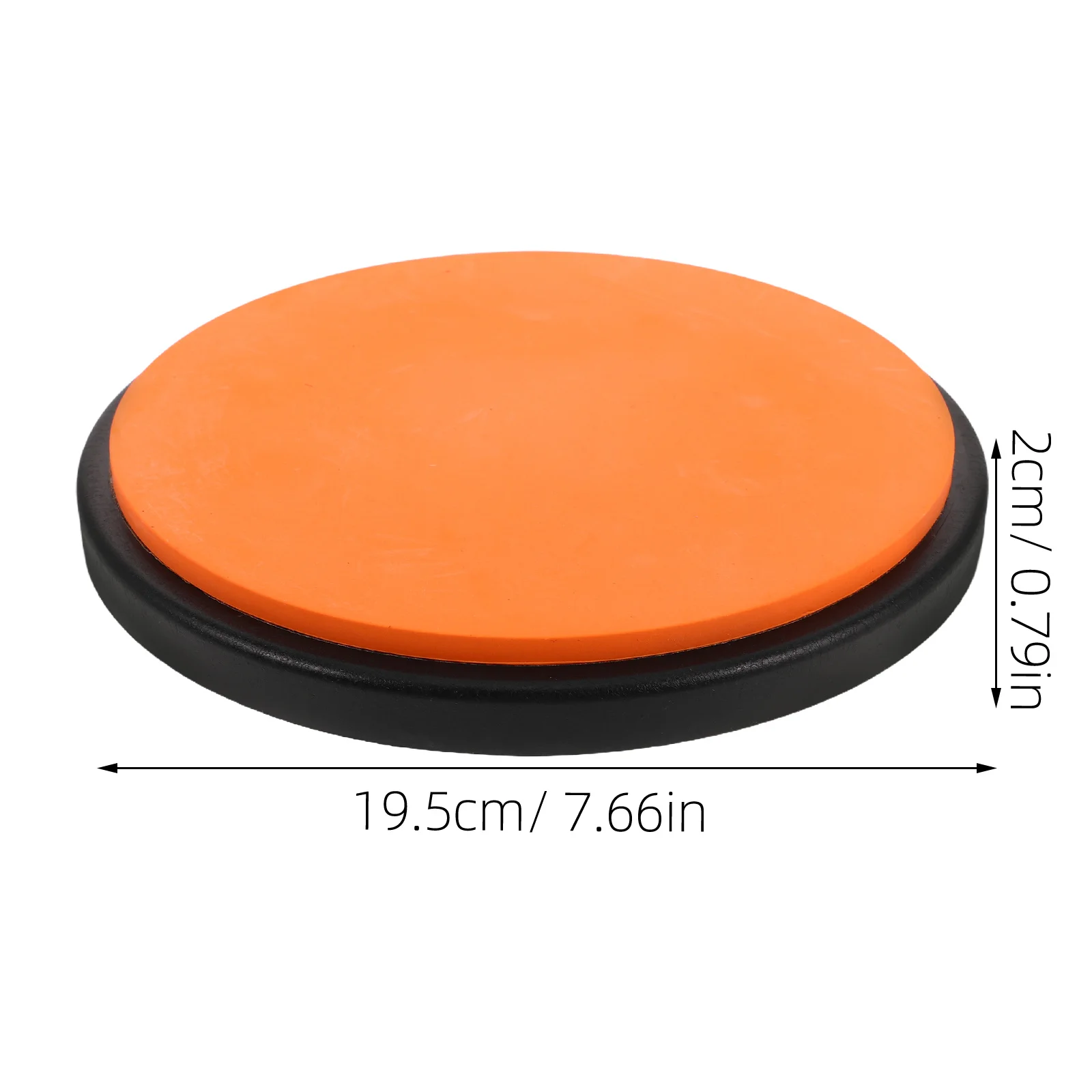 وسادة تدريب الطبل الصامتة مقاس 8 بوصة، مجموعة وسادة تدريب الطبل المحمولة الهادئة مع حقيبة حمل للموسيقيين #5