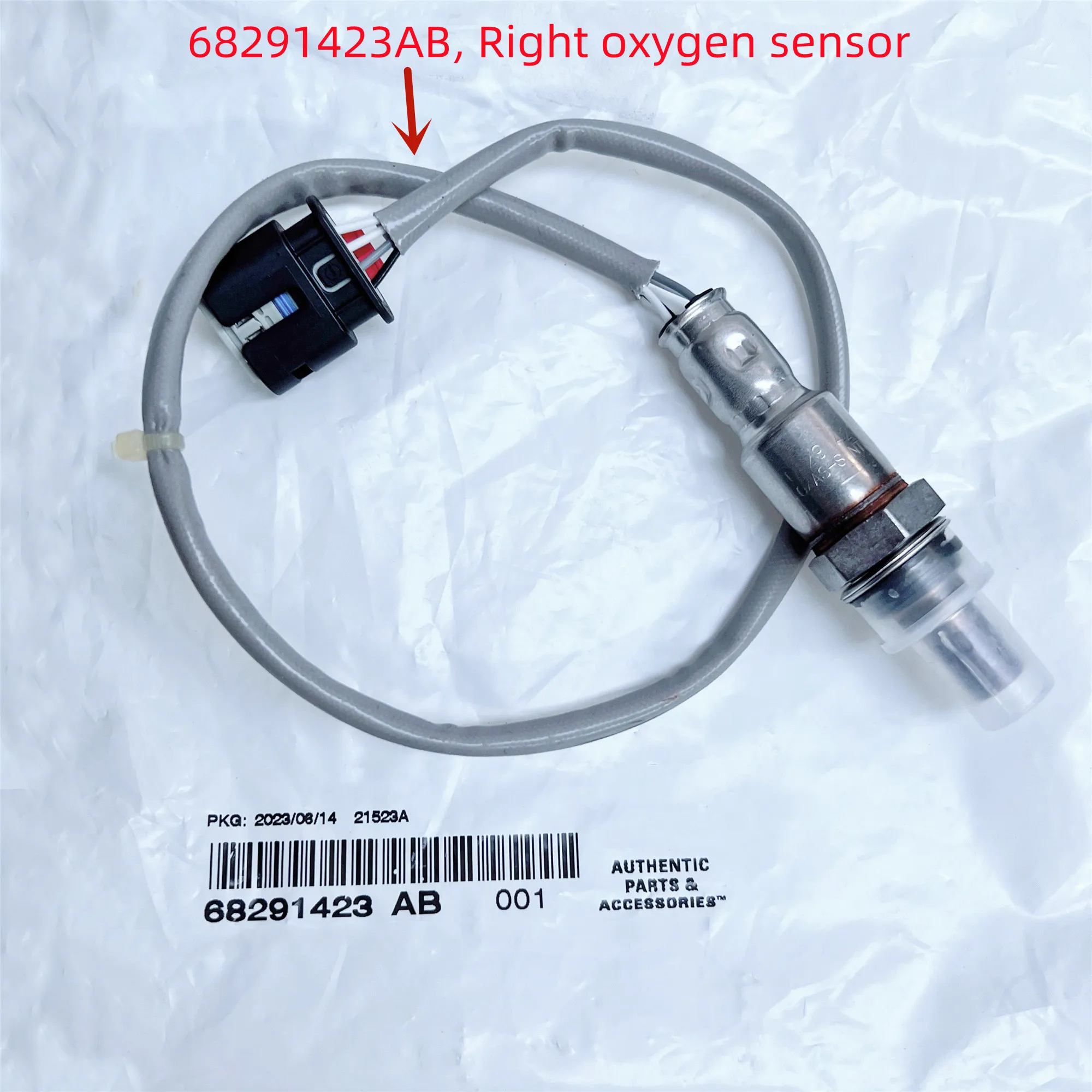 

Original Right Front Oxygen Sensor, 68291423AB, Is Applicable To: Wrangler JL, GladiatorJT, RAM PROMASTER (VF), 2020-2025