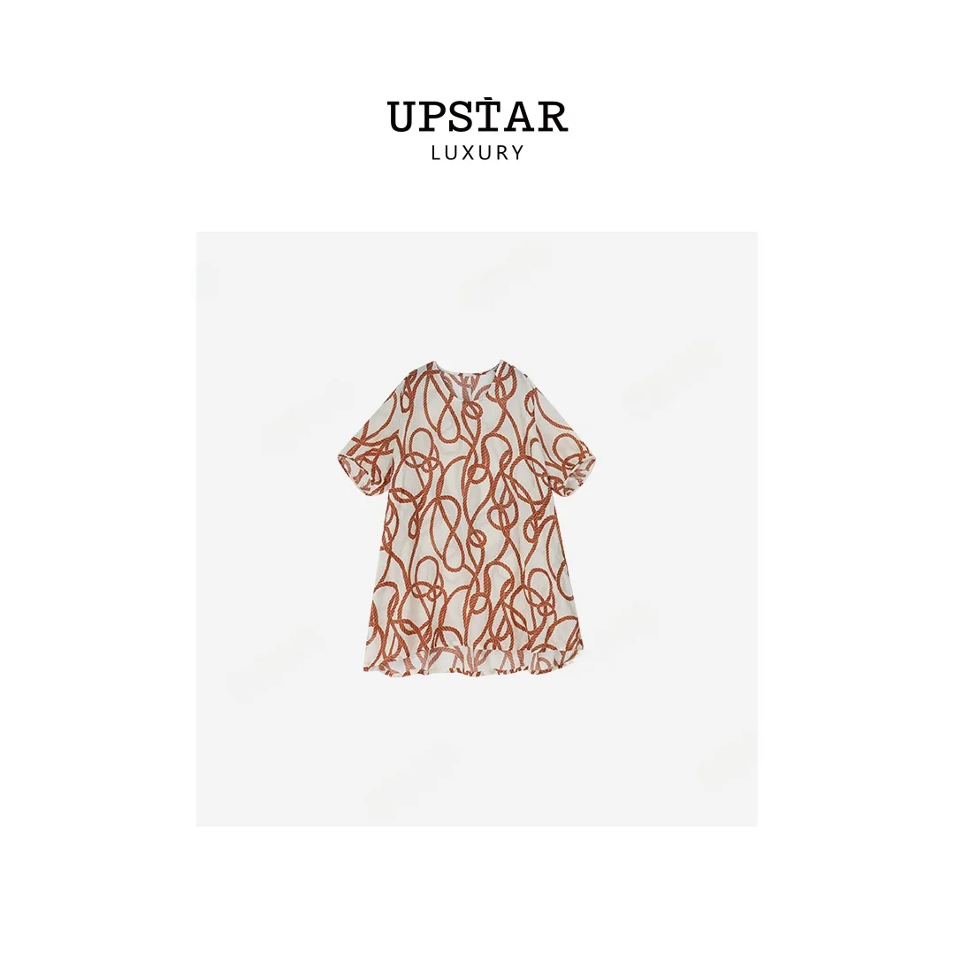 

Upstar Linda Sister High-End Line Casual Versatile Linen irt Ele Personali AA5SCS0356 Women's Premium Faion Clothing