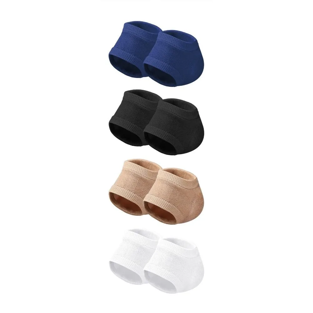 High Quality Silicone Heel Protective Cover Moisturizing Anti-Crack Shoe Pads Polyester Skin Repair Silicone Heel Pads Unisex