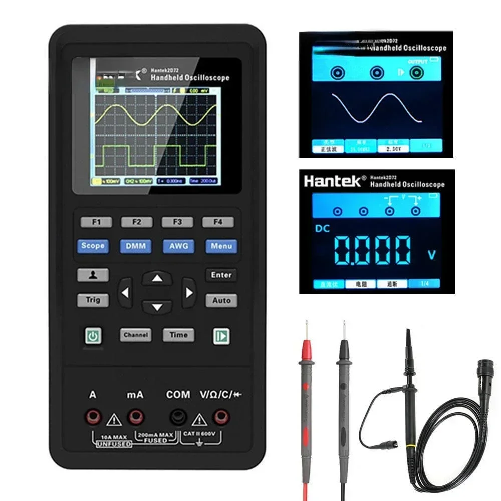 

Best Seller FirstHot Selling 2c42/2d72 Handheld Digital Oscilloscope Multimeter Signal Generator