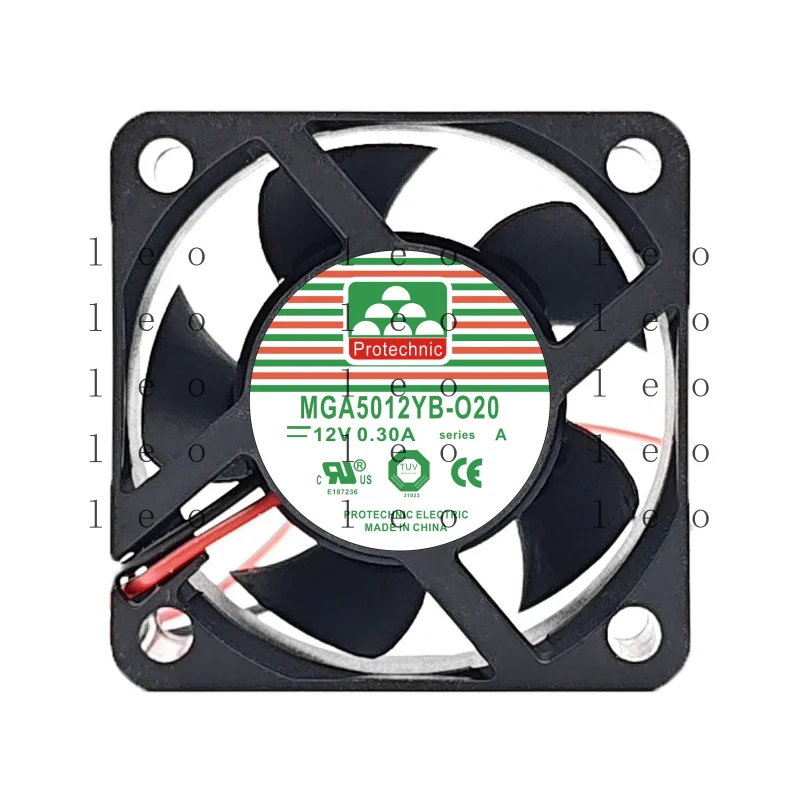 

GG for Protechnic MGA5012YB-020 12V 0.3A 5cm 5020 2-wire cooling fan