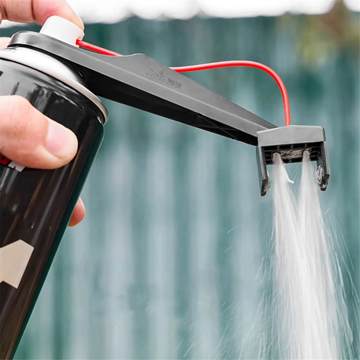 TFBC CYLION Motorbike Chain Gear Oiler Cleaner -on Auxiliary Motorcycle Chain Lube Oiler Tool for Most Chain Lube Cans