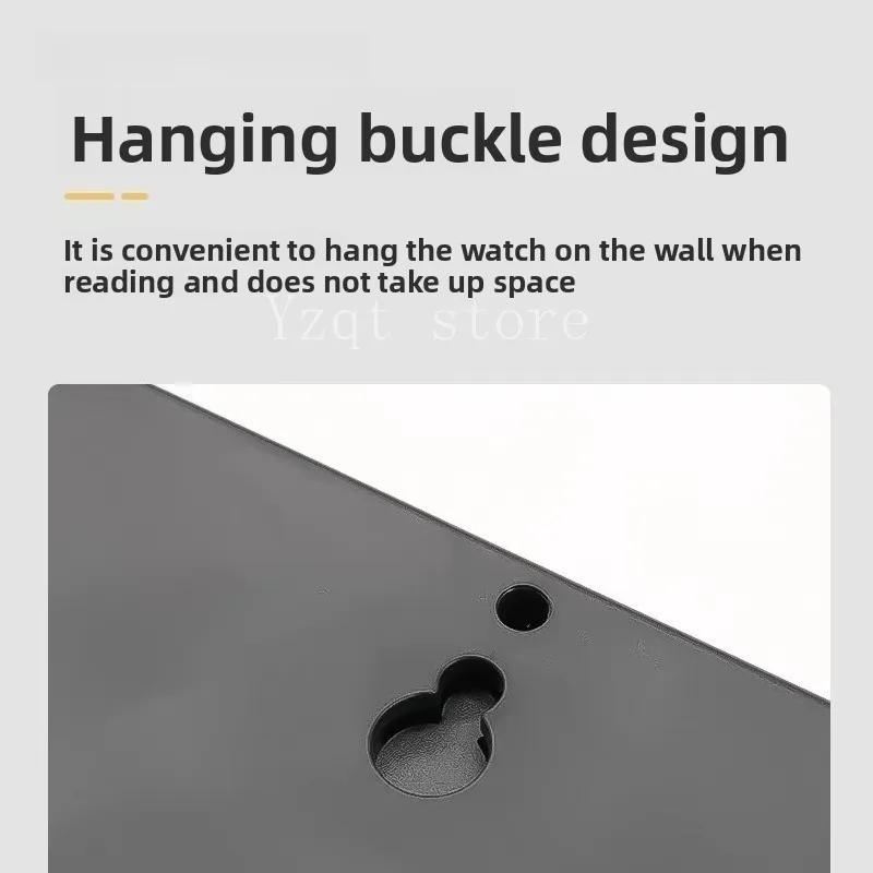 Fashion Creative Desktop Ornament English Display Reading Time Table Office Learning Reading Time LED Alphabet Wall Clock