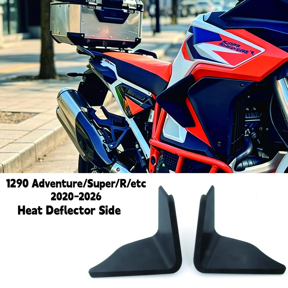 FOR 1290 Adventure/Super/R/etc 2020-2026 Radiator Deflector Air Deflector Motorcycle Accessories Heat Dissipation Deflector