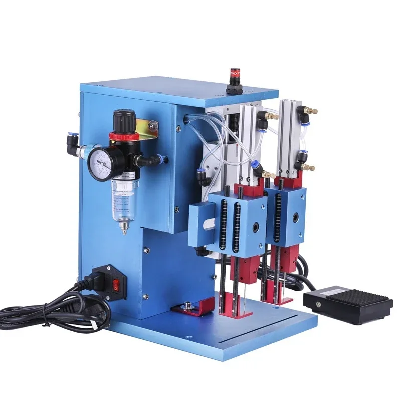 Double Needle Type Automatic Glue Needle Machine Automatic Card Feeding Tag Machine Instead Of Tag Gun