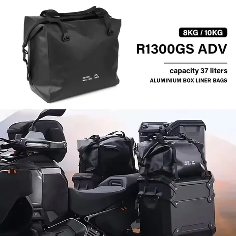 Für BMW R1300GS Adventure R1300 GSA GS1300 R1250GS R1200GS ADV Motorrad Aluminium Fall Liner Tasche Gepäck Box Innere Taschen 2024