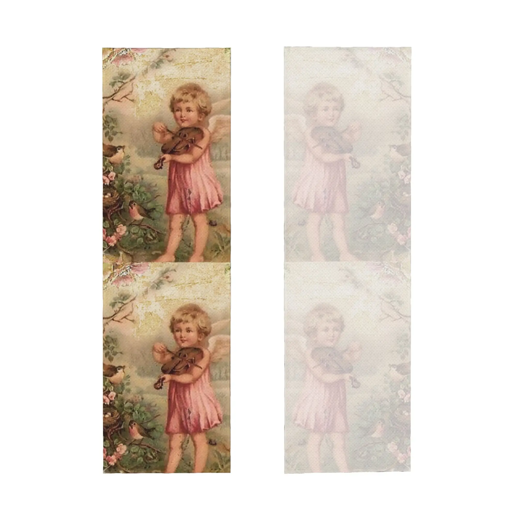 Victorian Angel Cold Exercise Towel Face Towel Quick Dry Vintage Angel Bath Breathable Cold Towel