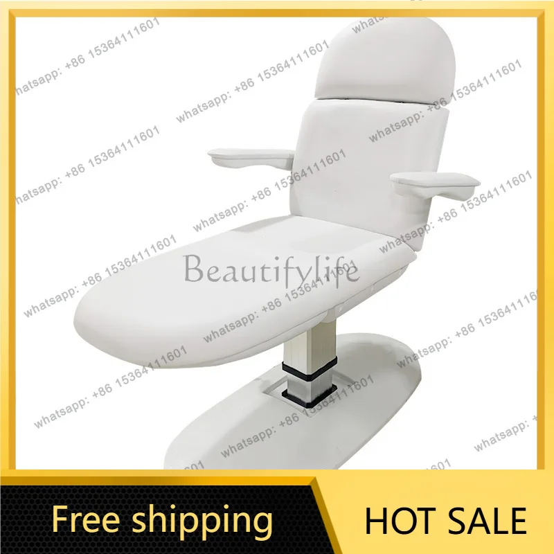 Factory Direct Sales Cross-border Beauty Bed Electric Massage Bed 3 Motor Beauty Chair