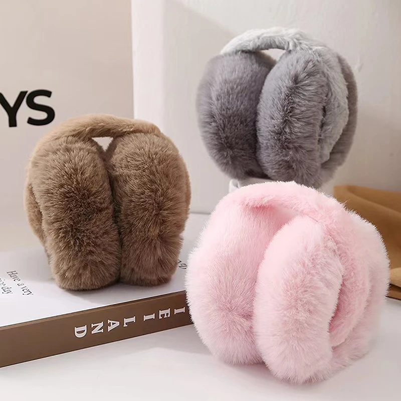 ที่ปิดหูแบบนุ่มสบาย ให้ความอบอุ่นในฤดูหนาว สำหรับผู้หญิงและผู้ชาย แฟชั่นสำหรับกิจกรรมกลางแจ้ง ป้องกันหูจากความหนาว