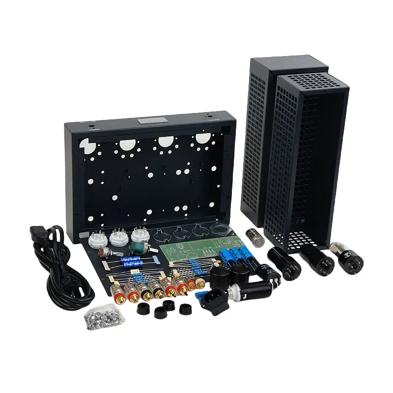 

Комплект одностороннего лампового усилителя 6P6P