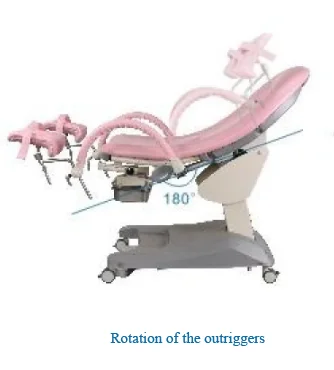 كرسي متعدد الوظائف الأكثر مبيعًا مع طاولة فحص الارتفاع قابلة للتعديل، معدات البيع الساخنة