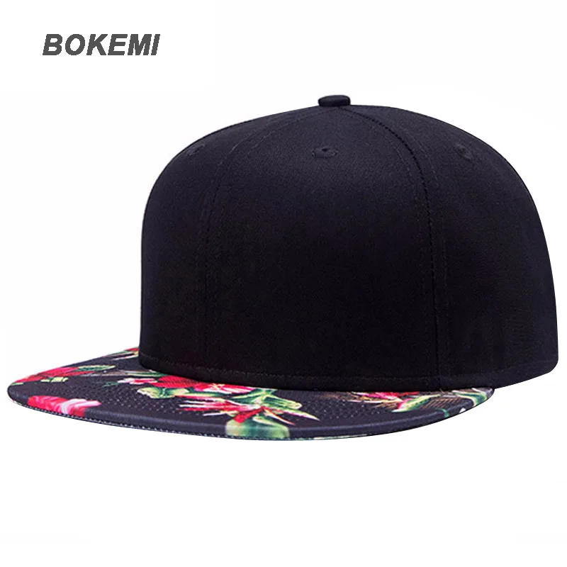 Czapka bejsbolówka materiał o grubości płaskiego ronda Snapback o regulowanym rozmiarze Hip-hopowy tenis Golf Hiphop Trucker wywijane czapka sportowa