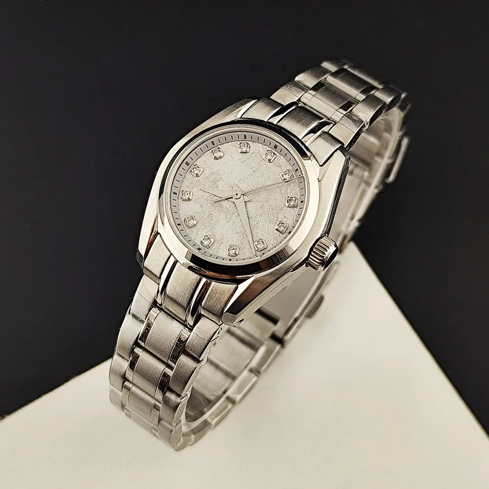 2026 NH05 Cherry Blossom Texture Dial 29.5mm Watch ladie's Stainless Steel Watch Customized Logo Accessories NH05 Movement view 4
