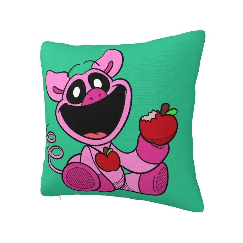 Custom Smiling Big Mouth Critters Pillow Case Scarry Animated Game Cushions Square Pillowcase