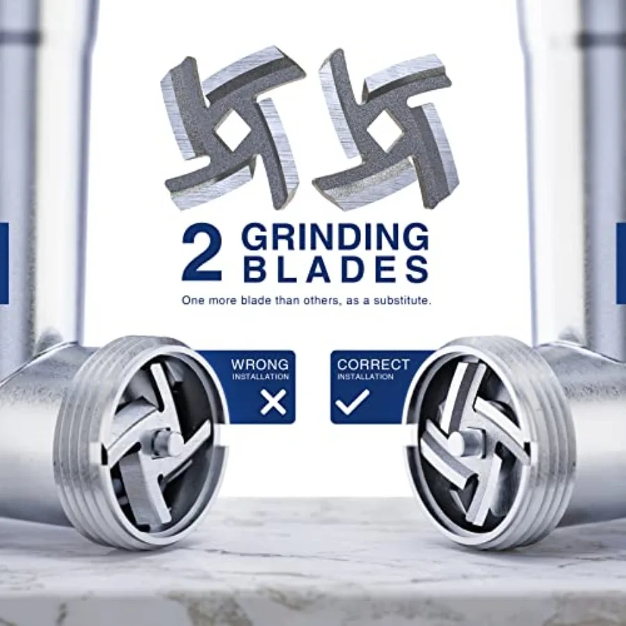 مفرمة لحم شيفانو 2600 وات ماكس مفرمة لحم من الفولاذ المقاوم للصدأ ماكينة مفرمة لحم كهربائية معتمدة من ETL مع شفرتين