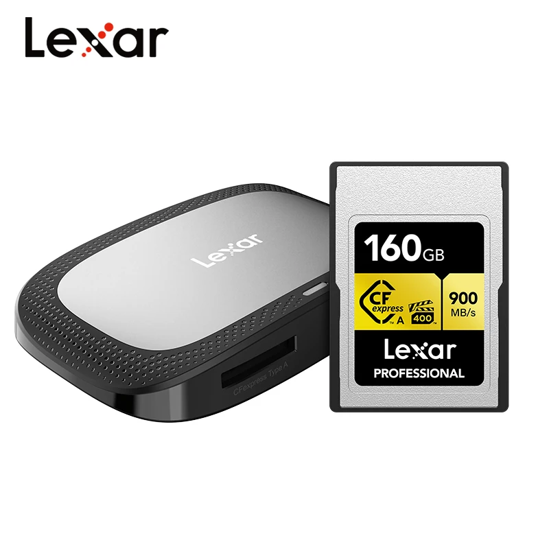 Lexar Professional CFexpress Type A CF Card 160GB 320GB Memory Card VPG400 8K Video CF Express Up to 900MB/s for Sony FX3 Camera