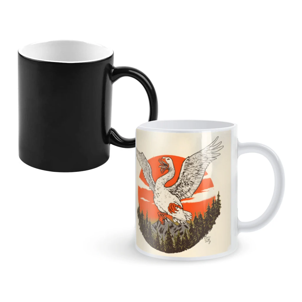 

Born SillyCoffee Mugs And Mug Creative Color Change Tea Cup Ceramic Milk Cups Novelty Gifts