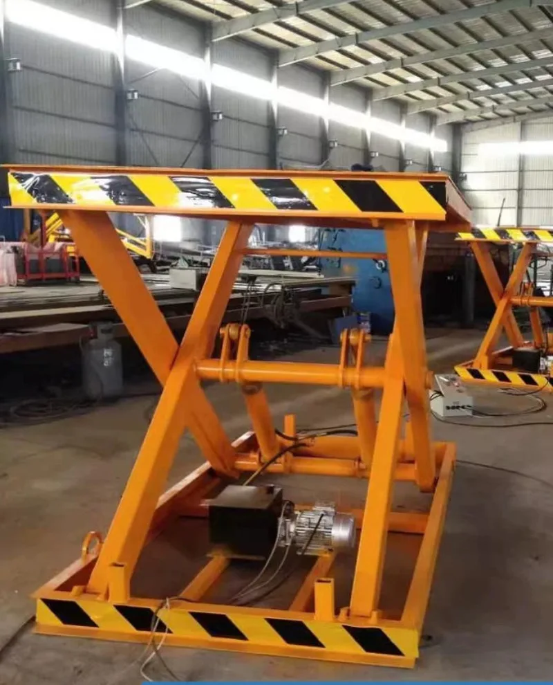 1-10T Fixed Hydraulic Platform Lifting Platform Electric Lift Unloading Lift Unloading Platform
