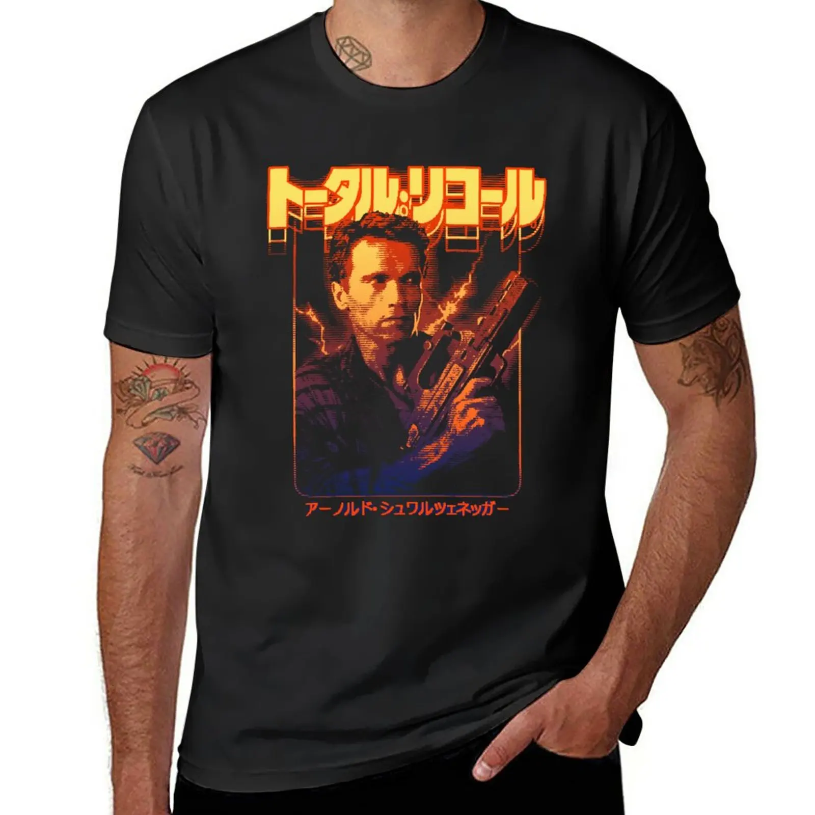 New Total Recall: Douglas Quaid T-Shirt hippie clothes blank t shirts Men's t-shirt