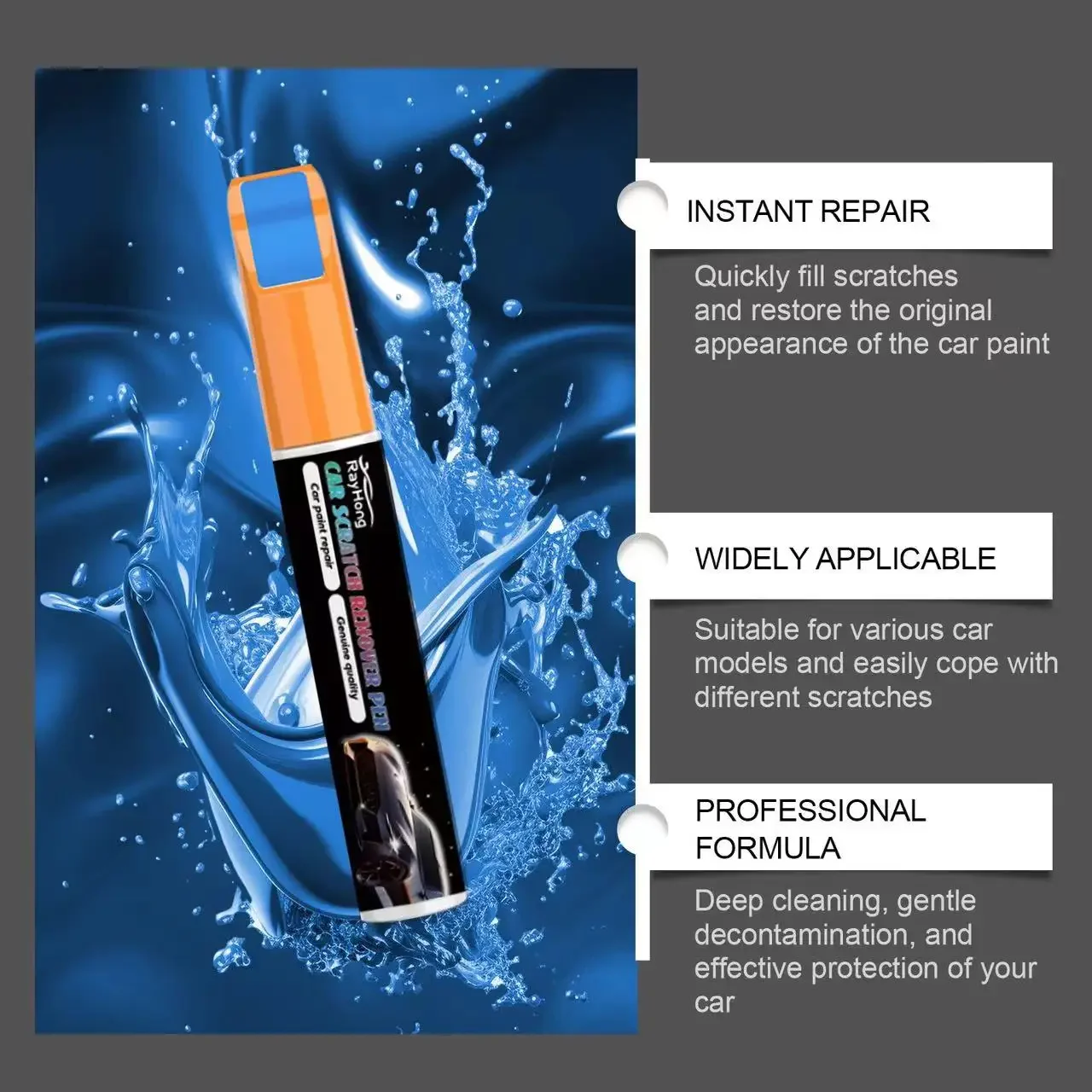 Car paint repair, scratch repair, beauty pen