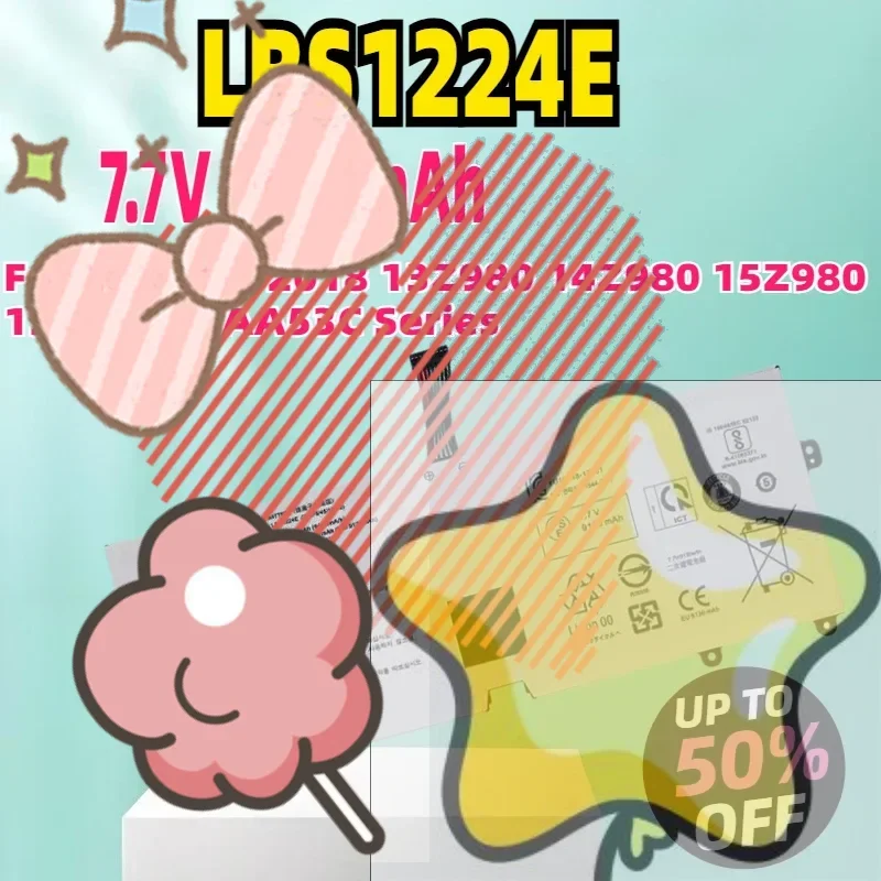 

Новый аккумулятор для ноутбука LBS1224E LBR1223E 7,7 В 72 Втч для LG Gram 2018 13Z980 14Z980 15Z980 13Z980-G.AA53C Series