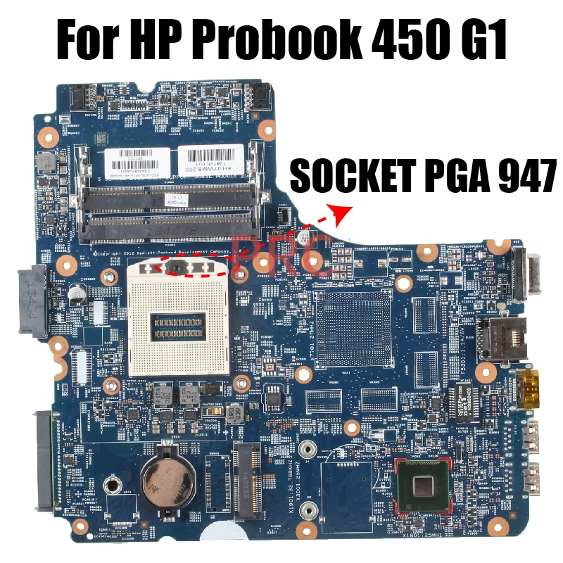 FS1/PGA 947 For HP Probook 450 G1 455 G1 Notebook Motherboard 12240-1 12241-1 Support AMD/Intel DDR3L Notebook Mainboard Tested
