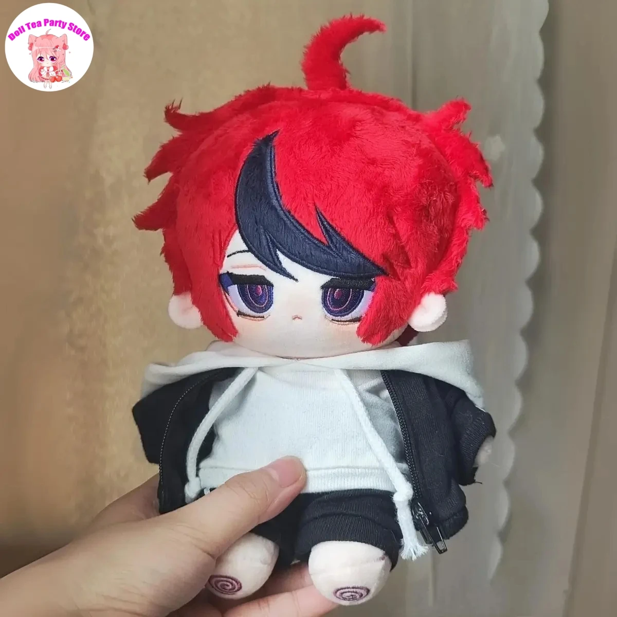 

Sumino Takumi Game Attribute Plush Stuffed Cotton Doll Body Anime Figures Dress Up Clothes Plushies Toys Birthday Gift 20cm