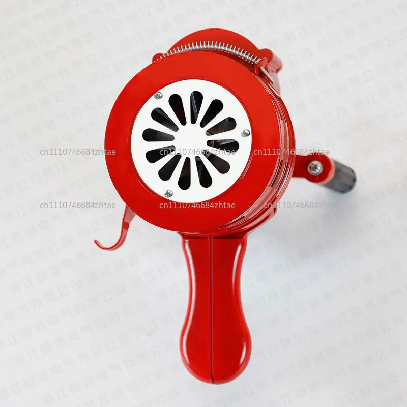 Hand Crank Siren Portable Handheld Emergency Alarm
