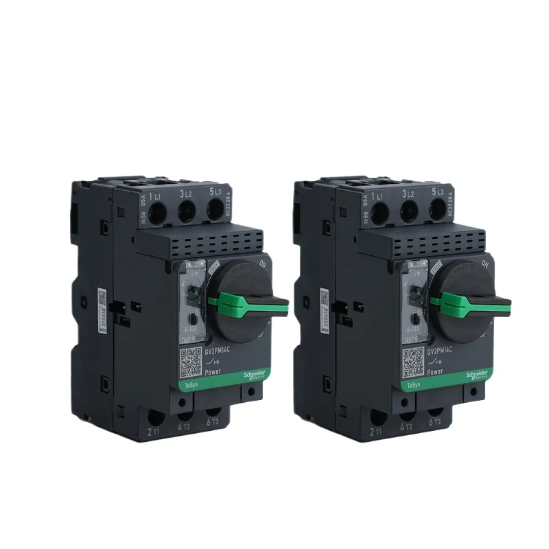 

Schneider Electric GV2PM Thermal Magnetic Motor Circuit Breaker 0.1-32A GV2PM01C/07C/10C/20C/22C/32C etc DIN Rail New Original
