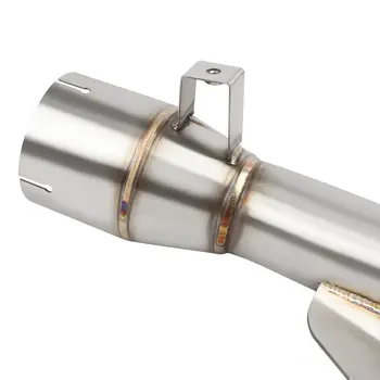 適用於川崎 Z 900 Z900 Z900e 2017-2021 2020 摩托車的鋼製排氣消音器中段連接管套件 8 最佳銷售 排氣管 z900 - №1