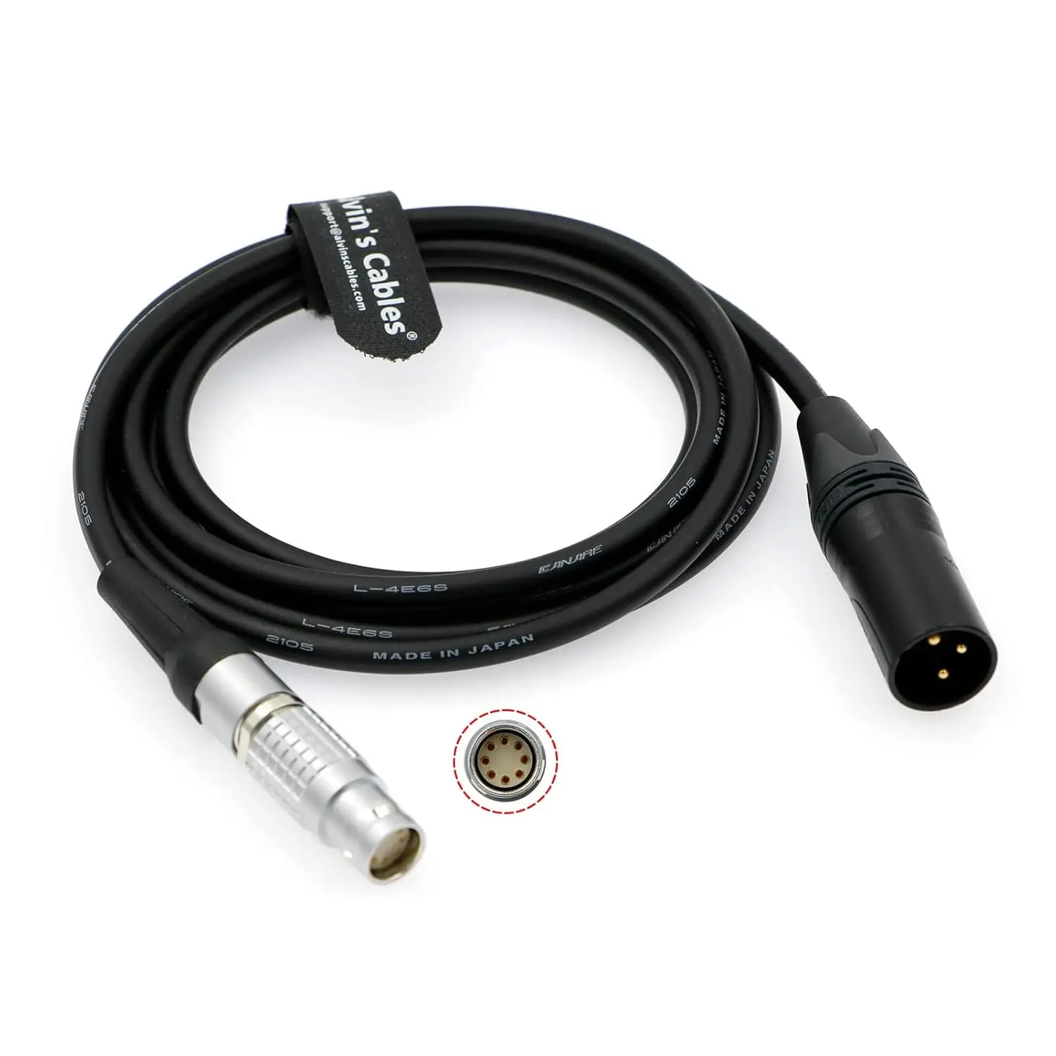 

Alvin’s Cables Power Cable for ARRI Alexa Mini Amira XLR 3 Pin Male to 2B 8 Pin Female 2m|6.5Ft