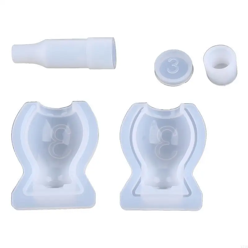 

Sealed Bottle Silicone Mold Storage Bottle Mold with Stopper Epoxy Resin Mould