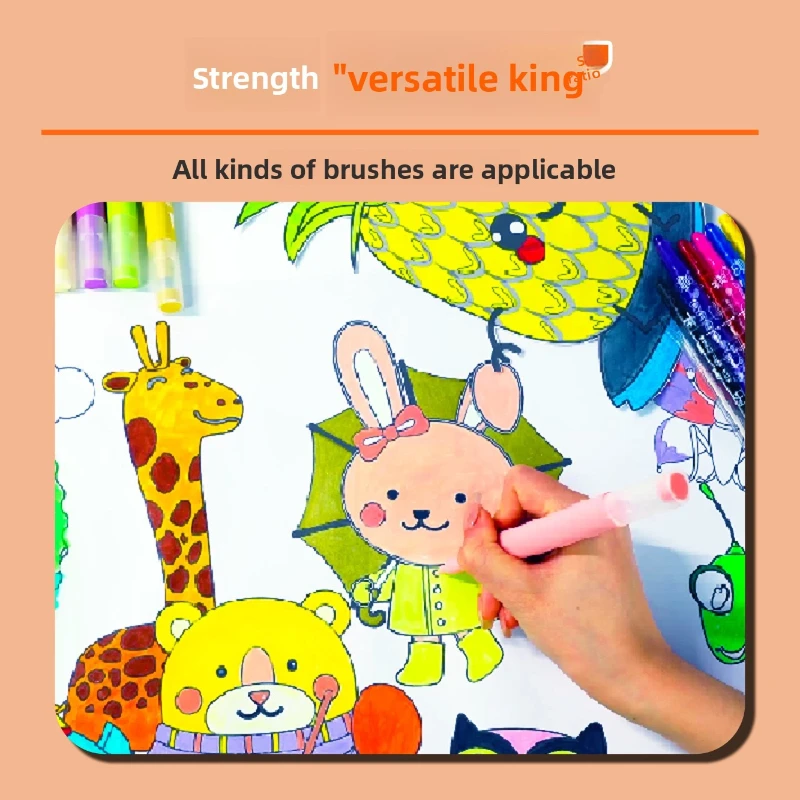 

Painting Scroll Painting Coloring Filling Walls Pasting Art Paper Canvas Can Be Pasted on Walls Without Getting Dirty
